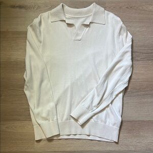 Men's COS cream Sweater